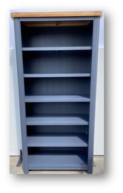 Picture of Stow Painted Bookcase (Blue)