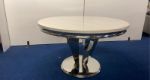 Picture of Arturo Round Dining Table plus 4 Pear Lions Head Dining Chairs
