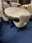 Picture of Florence 1.2m Round Dining Table plus 4 Florence Dining Chairs