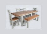 Picture of Danube 1.8m to 2.3m Extending Dining Table plus 6 Chairs
