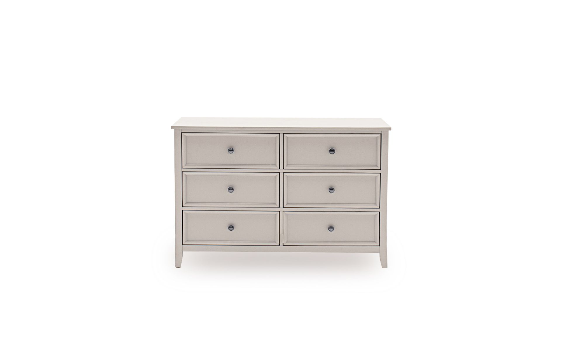 Glenkeen Furnishings. Mila Dressing Chest 6 Drawer