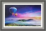 Picture of Balloons over Mountains Wall Art