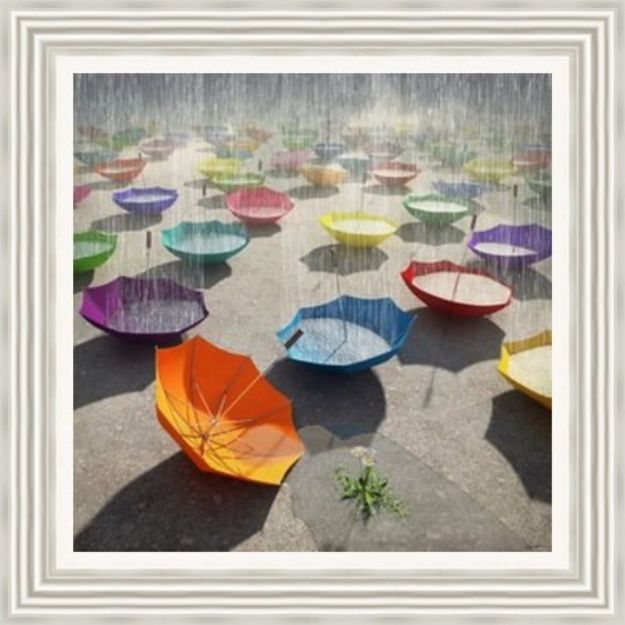 Picture of Downpour Square Wall Art