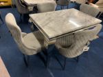 Picture of Florence 1.2m Dining Table + 4 Florence Dining Chairs