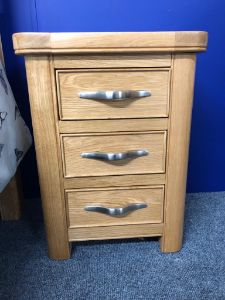 Picture of Stow Natural Oak 3 Drawer Locker