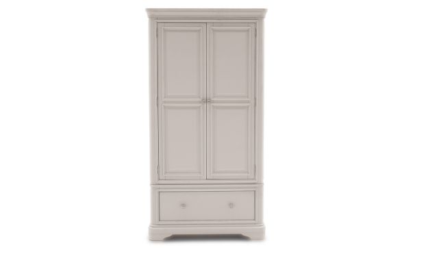 Picture of Mabel 2 Door 1 Drawer Wardrobe (Taupe)