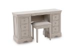 Picture of Mabel 6 Drawer Dressing Table (Taupe)