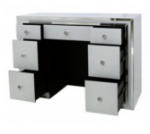 Picture of White Manhattan 7 Drawer Dressing Table
