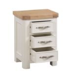 Picture of Stow Painted Bedside Locker (White)