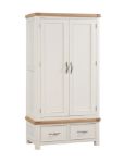 Picture of Stow Painted 2 Door Robe (White)