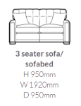 Picture of Ella 3 Seater Sofabed 