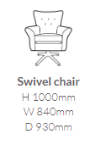 Picture of Memphis Swivel Chair 