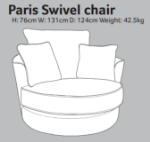 Picture of Paris Swivel Chair 