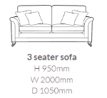 Picture of Fleming 3 Seater 