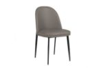 Picture of Valent Dining Chair - Grey Leather