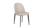Picture of Valent Dining Chair - Taupe Cream Leather