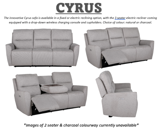 Cyrus reclining online sofa