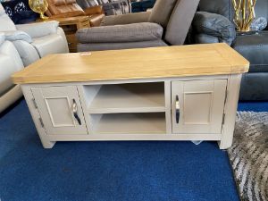 Picture of Stow Painted Large TV Unit (Grey)