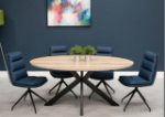 Picture of Manhattan 1.8m Fixed Oval Dining Table  