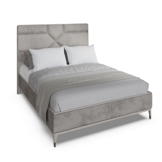 Picture of Diletta Bedframe  - Stone