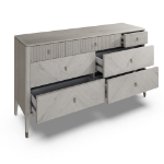 Picture of Diletta 7 Drawer Wide Chest  - Stone