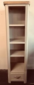Picture of Stow Painted Slim Tall Bookcase (Grey)