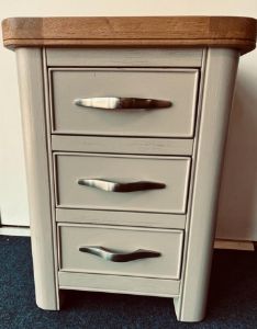 Picture of Stow Painted Bedside Locker (Grey)