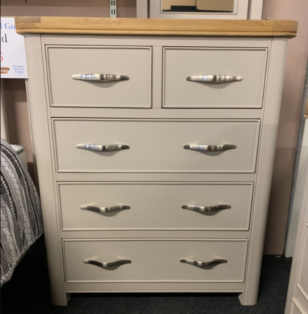 Picture of Stow Painted 2 Over 3 Chest (Grey)
