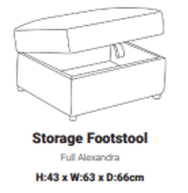 Picture of Devon Storage Footstool