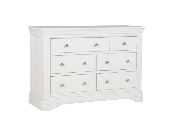 Picture of Mabel 7 Drawer Wide Chest (White)