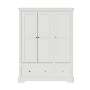 Picture of Mabel 3 Door 2 Drawer Wardrobe (White)