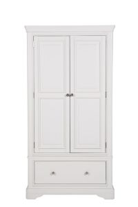 Picture of Mabel 2 Door 1 Drawer Wardrobe (White)