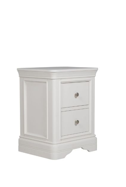 Picture of Mabel Bedside Locker (White)