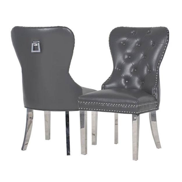 Picture of Mayfair Leather Dining Chairs