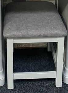Picture of Deauville Stool (Light Grey)