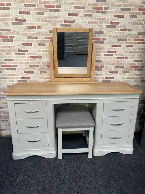 Picture of Deauville Dressing Table (Light Grey)