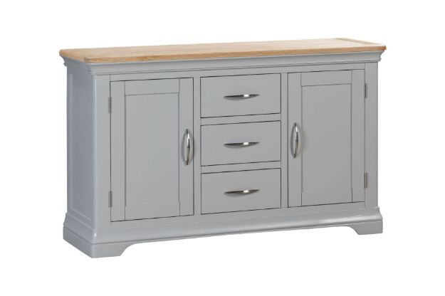 Picture of Florence 2 Door 3 Drawer Sideboard (Grey)