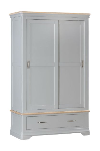 Picture of Florence Double Sliding Robe (Grey)