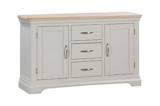 Picture of Florence 2 Door 3 Drawer Sideboard (Cream)