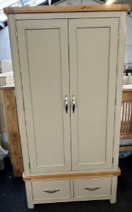 Picture of Stow Painted 2 Door Robe (Grey)
