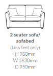 Picture of Reuben 2 Seater Sofabed