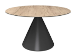 Picture of Alonso round Ceramic extending Dining Table