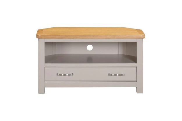Picture of Roma Painted Corner Tv Unit 