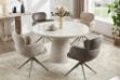 Picture of Apollo 130 Round Table + 4 Apollo Swivel Chairs