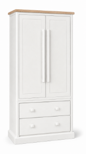 Picture of Tommy Standard Wardrobe - Oak/Oxford White