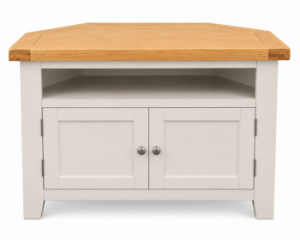 Picture of Paris Painted Large Corner Tv Unit