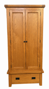 Picture of Paris Oak Double Wardrobe