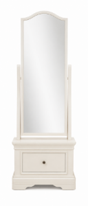 Picture of Mabel Cheval Mirror (White)