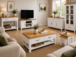 Picture of Roma Painted Living (White/Oak & Grey/Oak)
