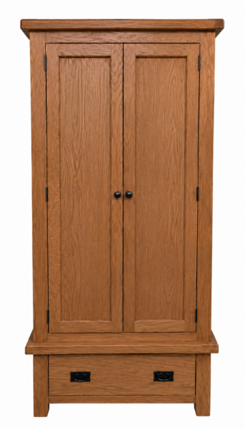 Picture of Paris Oak Double Wardrobe